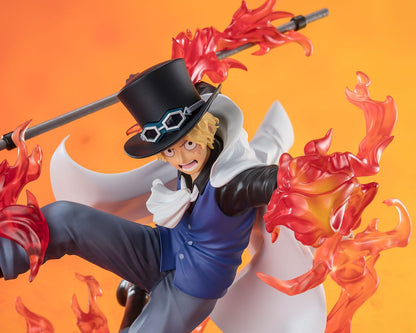 One Piece: Sabo: Fire Fist Rook Check: Figuarts ZERO: PVC Statue: 19cm Tamashi Nations