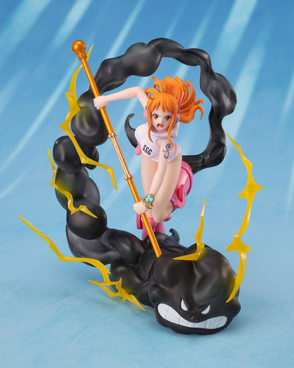 One Piece: Nami: Extra Battle: Lightning Blast: Figuarts ZERO: PVC Statue: 17cm Tamashi Nations