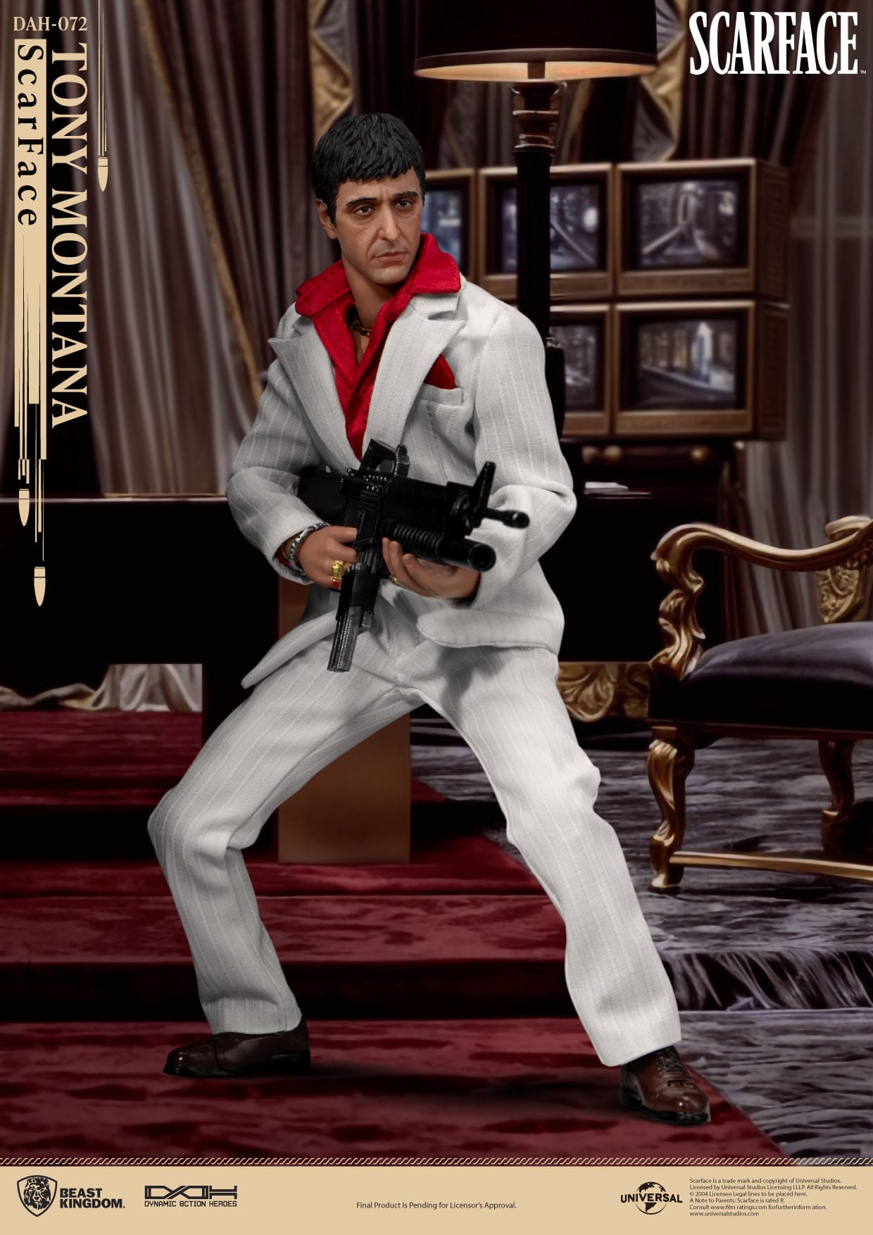 Scarface (1983): Tony Montana: Dynamic 8ction Heroes: 20cm Action Figure