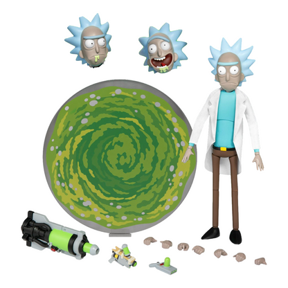 Rick and Morty: Rick Sanchez: Dynamic 8ction Heroes Action Figure