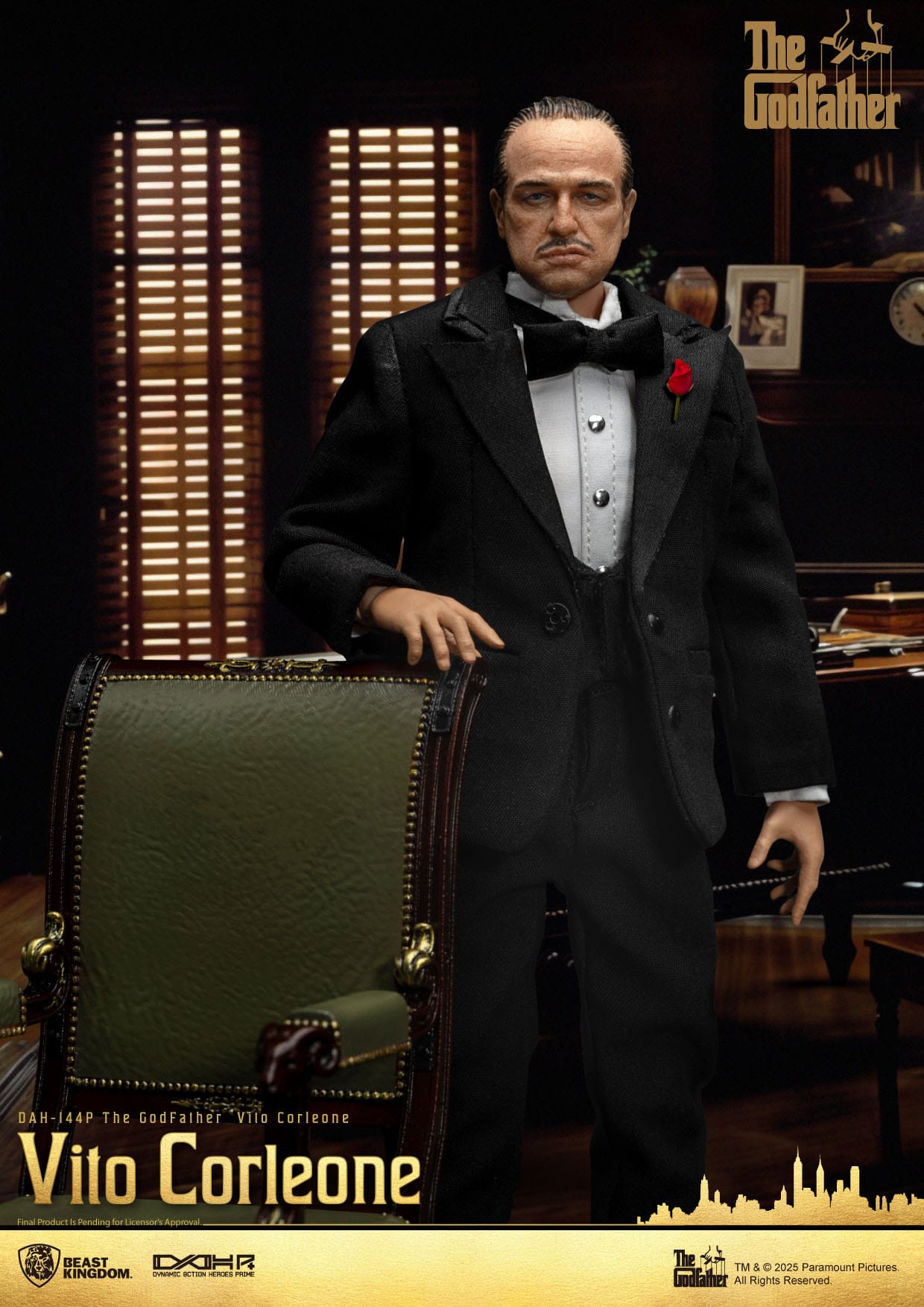 The Godfather: Vito Corleone: Dynamic 8ction Heroes: 20cm Action Figure