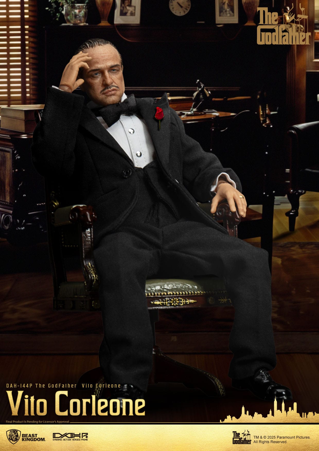 The Godfather: Vito Corleone: Dynamic 8ction Heroes: 20cm Action Figure