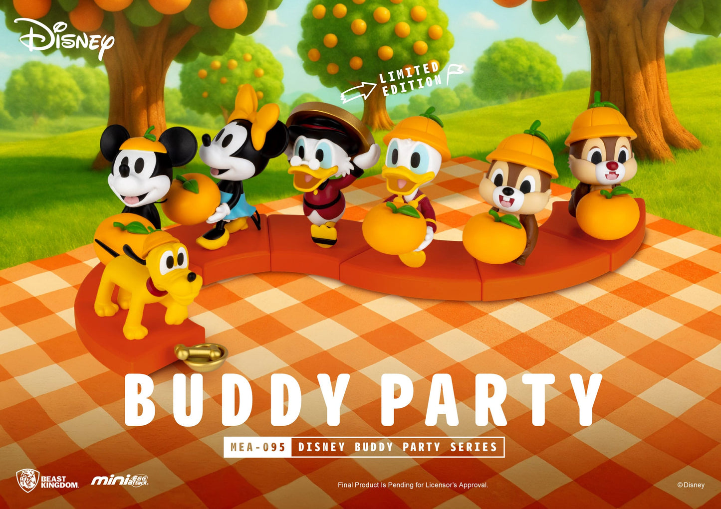 Disney: Mini Egg Attack: Buddy Party Series: Boxed Set of 6 Figures