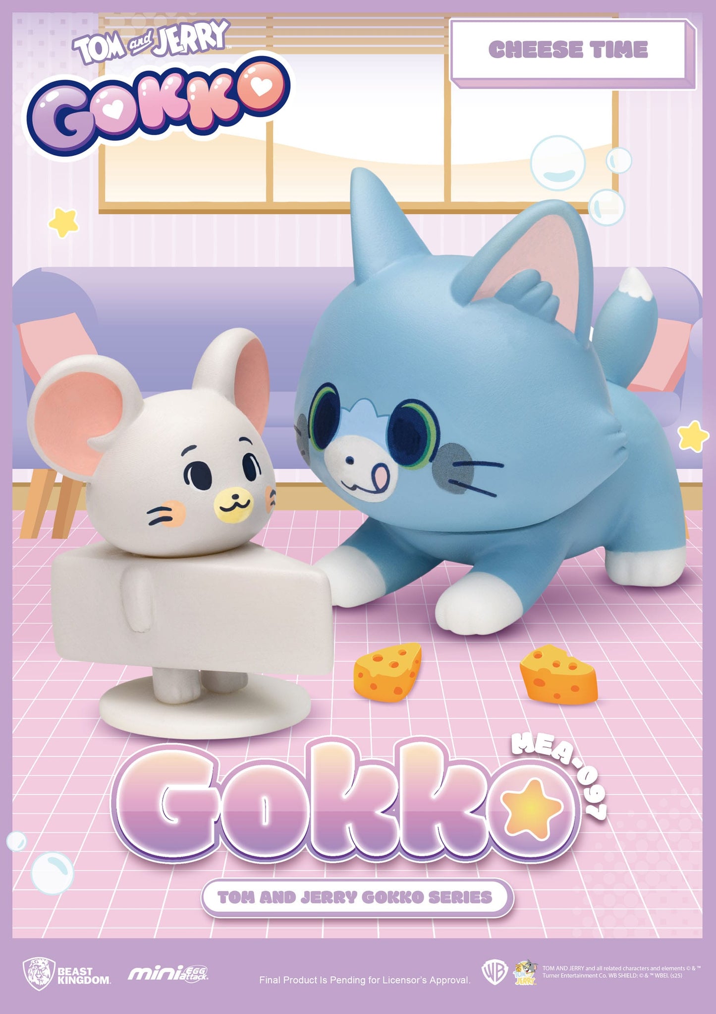 Tom and Jerry: Mini Egg Attack: Gokko Series: Boxed Set of 6 Figures