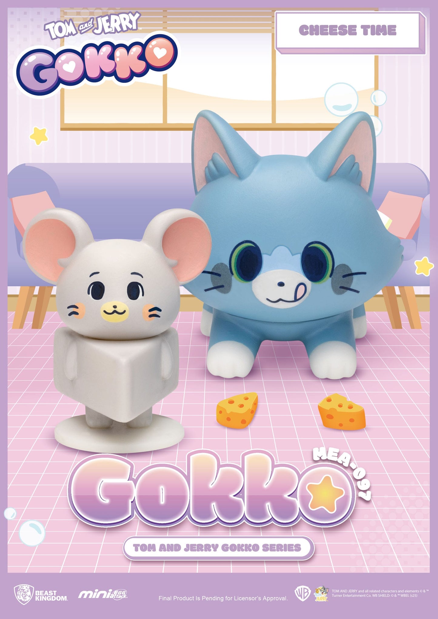 Tom and Jerry: Mini Egg Attack: Gokko Series: Boxed Set of 6 Figures