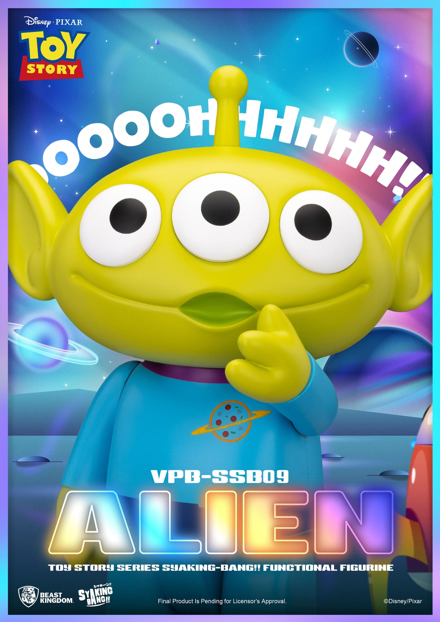 Toy Story: Alien: Syaking-Bang!!: 33cm Piggy Bank
