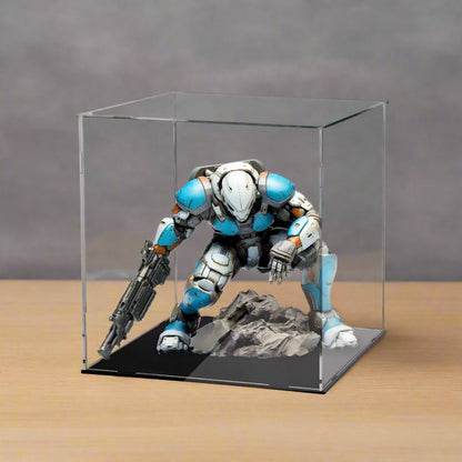 Display Case: Acrylic: Modular: 30cm: Evoretro