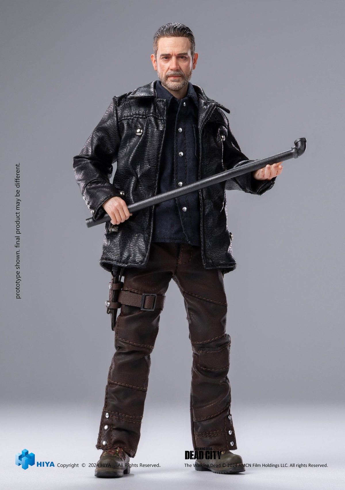 The Walking Dead: Dead City Exquisite Super Negan 1/12 Scale PX Previews Exclusive Action Figure - Hiya Toys Action Figures