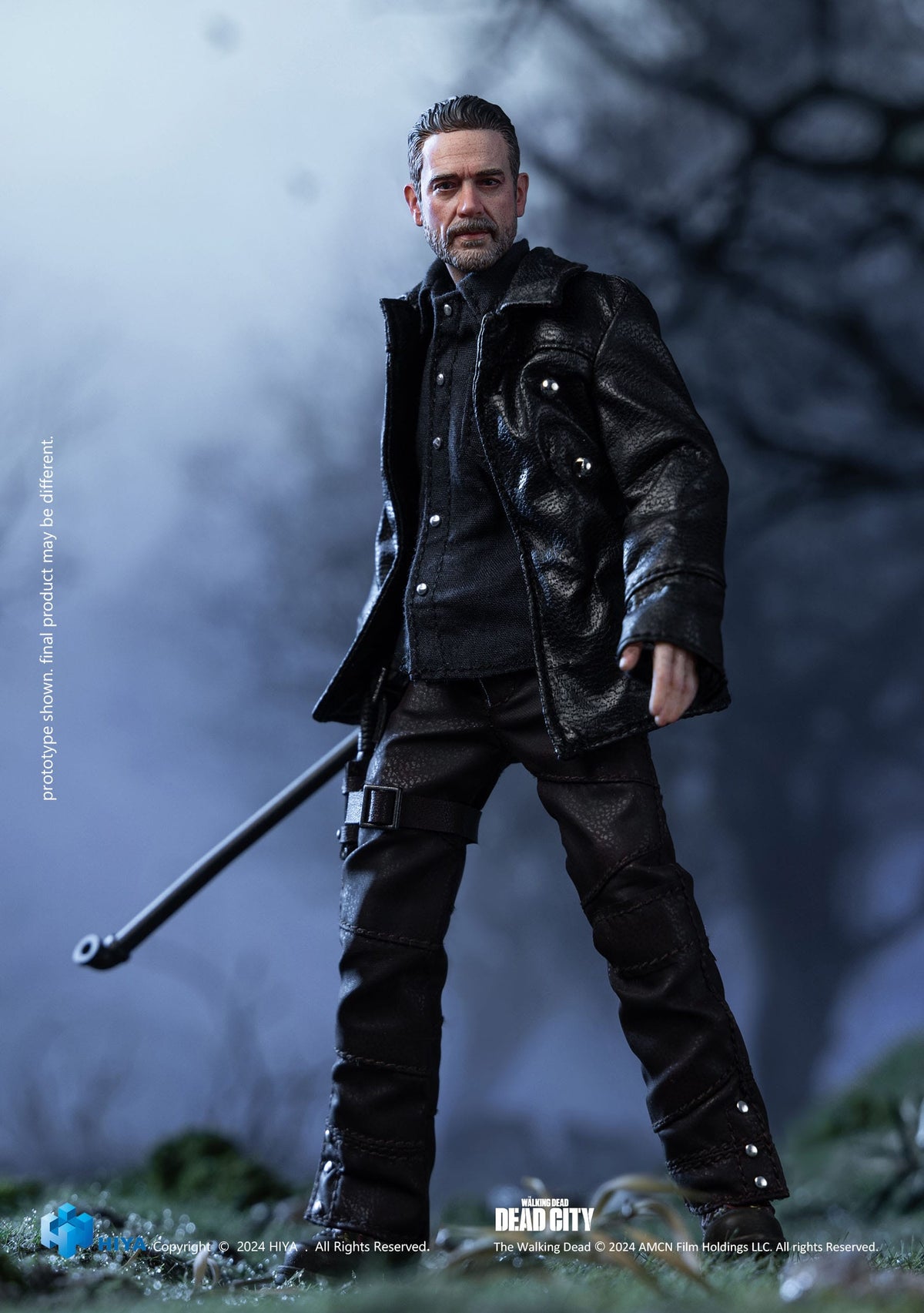 The Walking Dead: Dead City Exquisite Super Negan 1/12 Scale PX Previews Exclusive Action Figure - Hiya Toys Action Figures