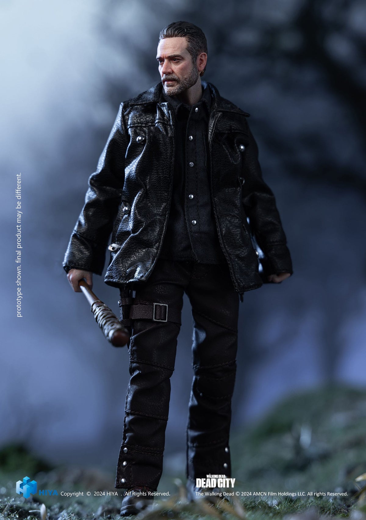 The Walking Dead: Dead City Exquisite Super Negan 1/12 Scale PX Previews Exclusive Action Figure - Hiya Toys Action Figures