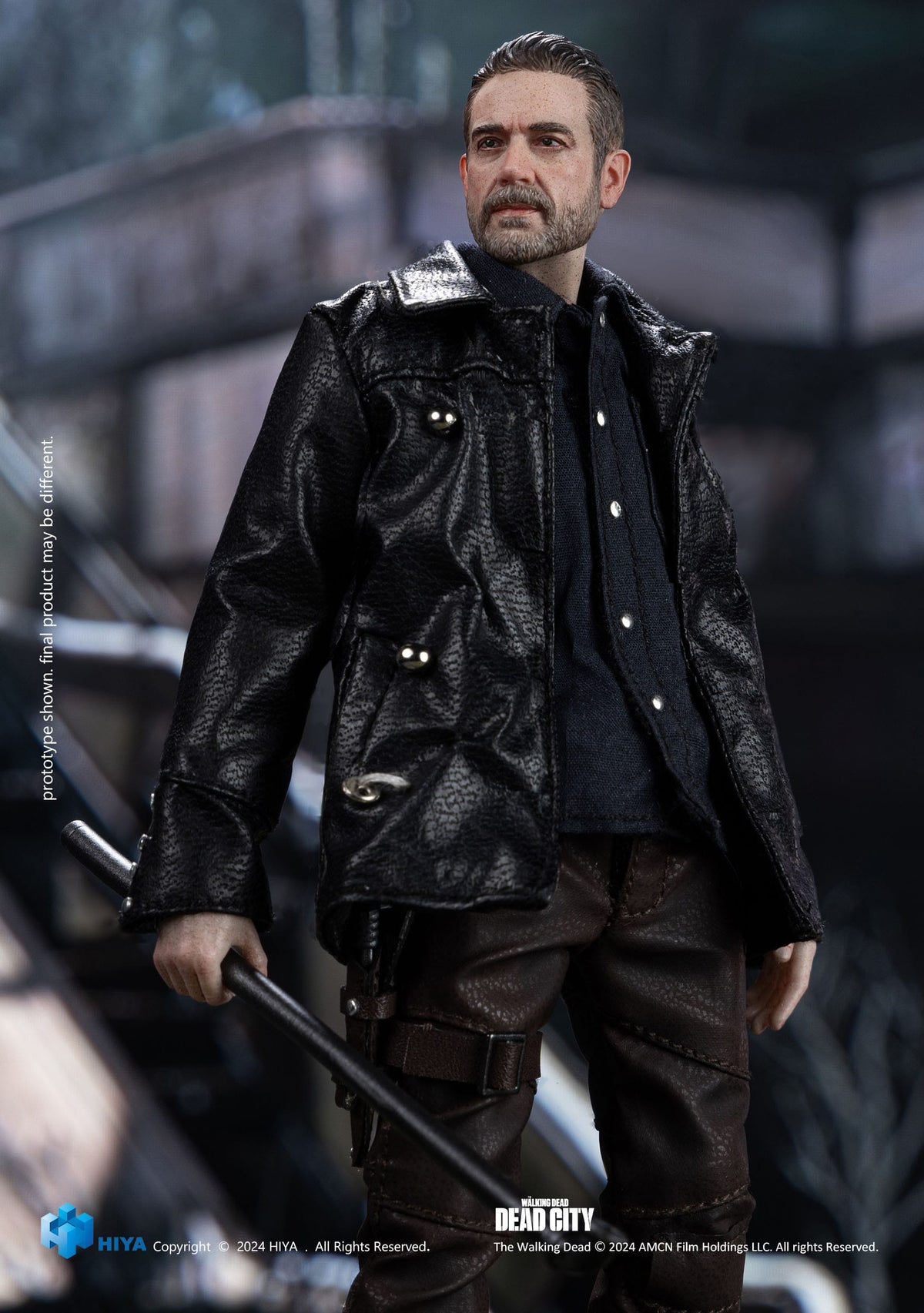 The Walking Dead: Dead City Exquisite Super Negan 1/12 Scale PX Previews Exclusive Action Figure - Hiya Toys Action Figures