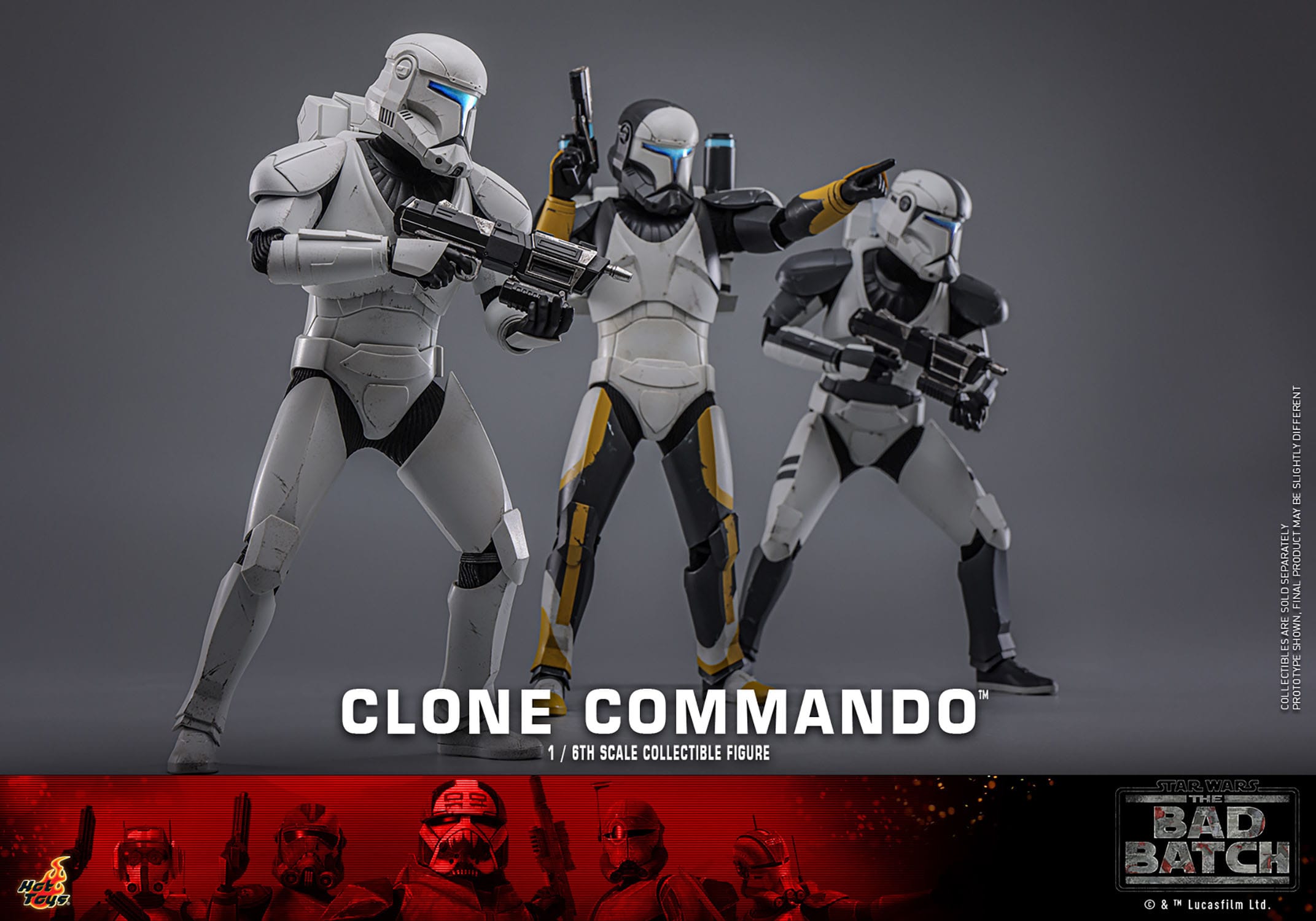 Star Wars: The Bad Batch: Clone Commando: TMS131: Hot Toys