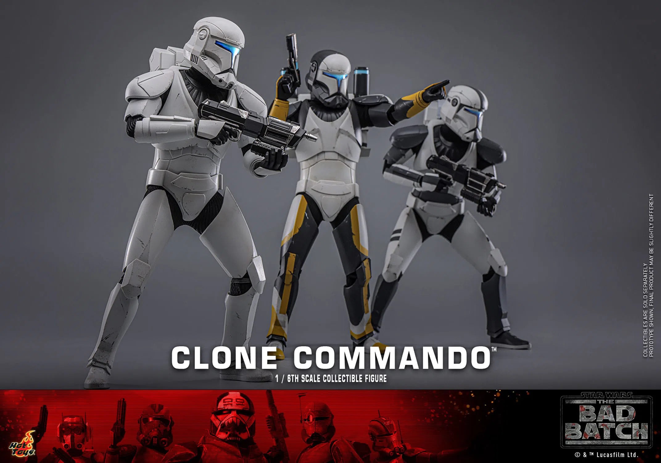 Star Wars: The Bad Batch: Clone Commando: TMS131: Hot Toys