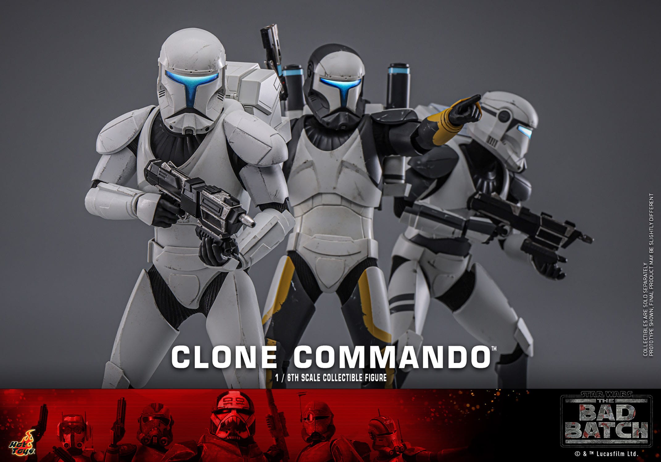 Star Wars: The Bad Batch: Clone Commando: TMS131: Hot Toys