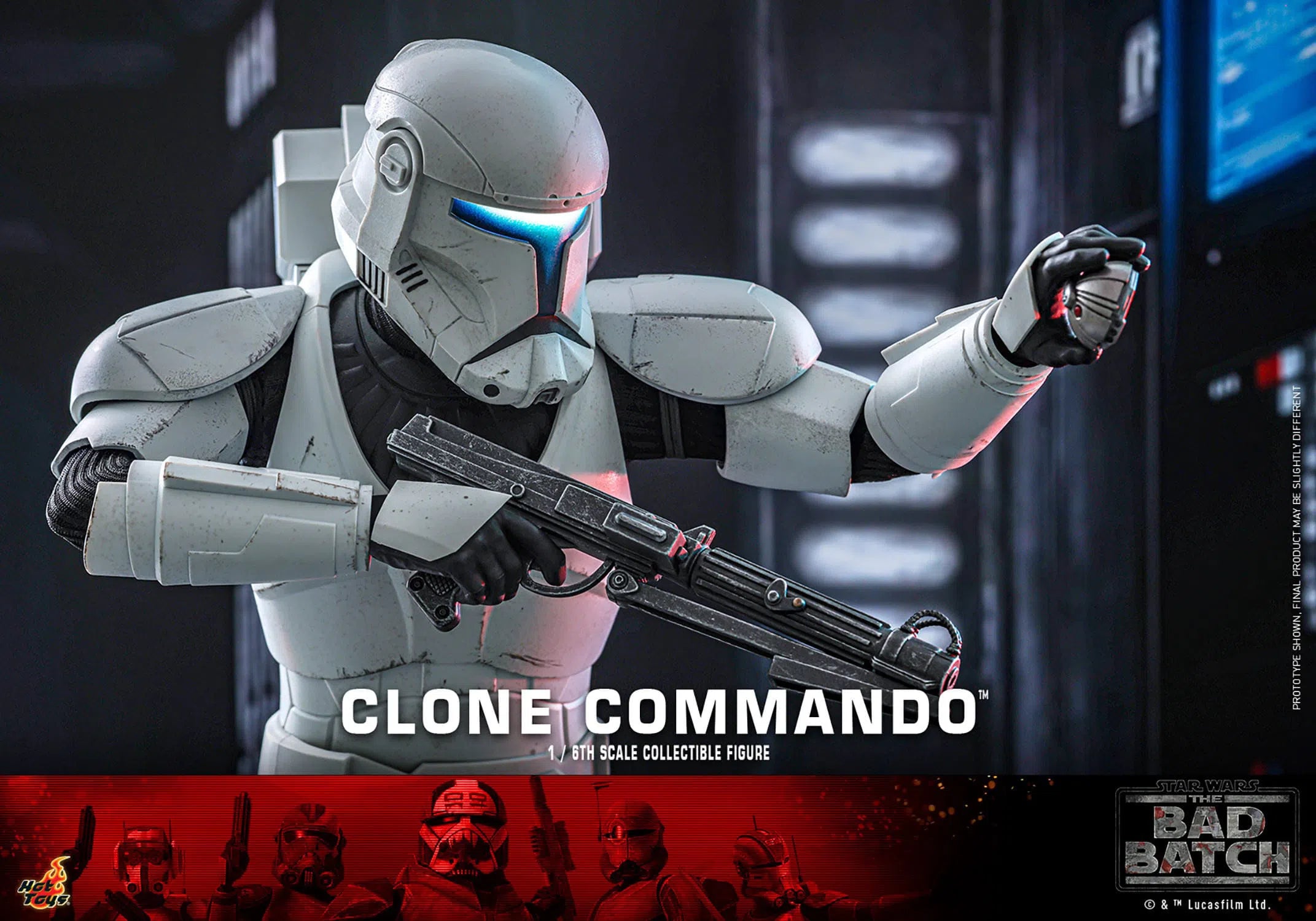 Star Wars: The Bad Batch: Clone Commando: TMS131: Hot Toys