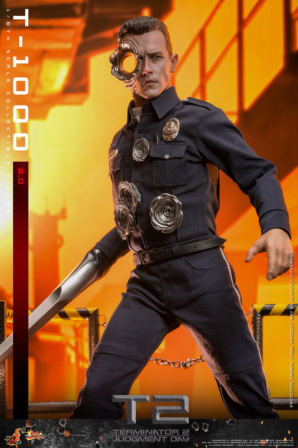 Terminator 2: Judgment Day: T-1000: MMS774: Hot Toys