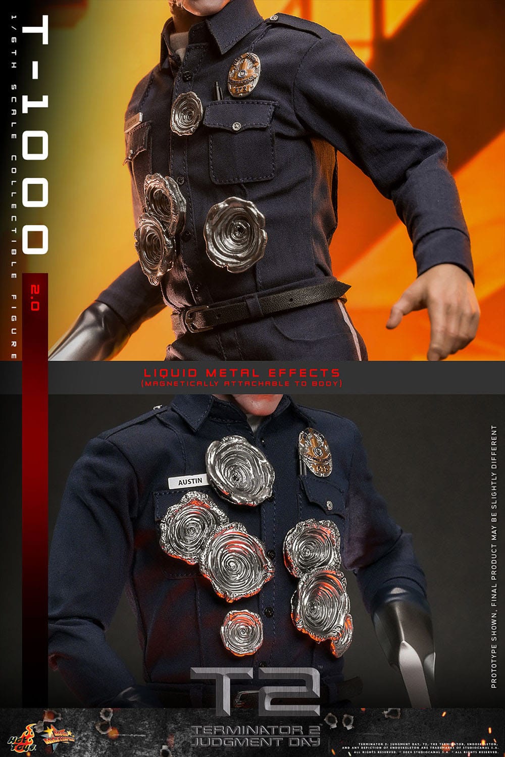 Terminator 2: Judgment Day: T-1000: MMS774: Hot Toys