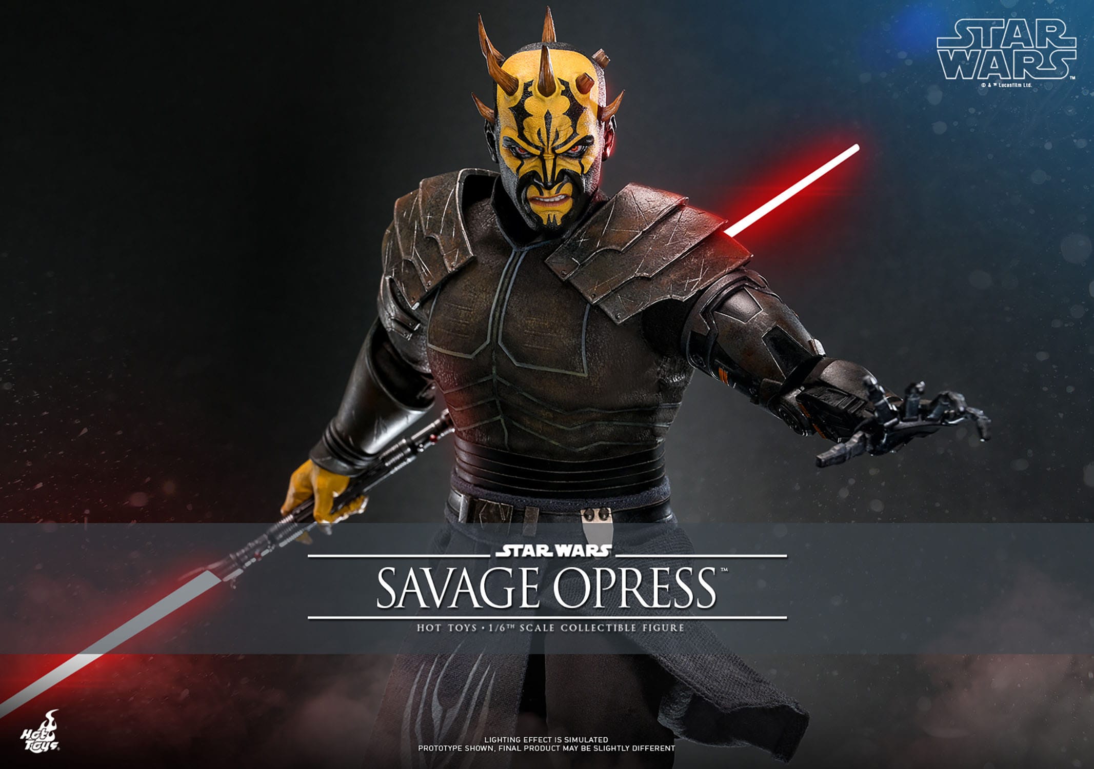 Star Wars: The Clone Wars: Savage Opress: TMS136: Hot Toys