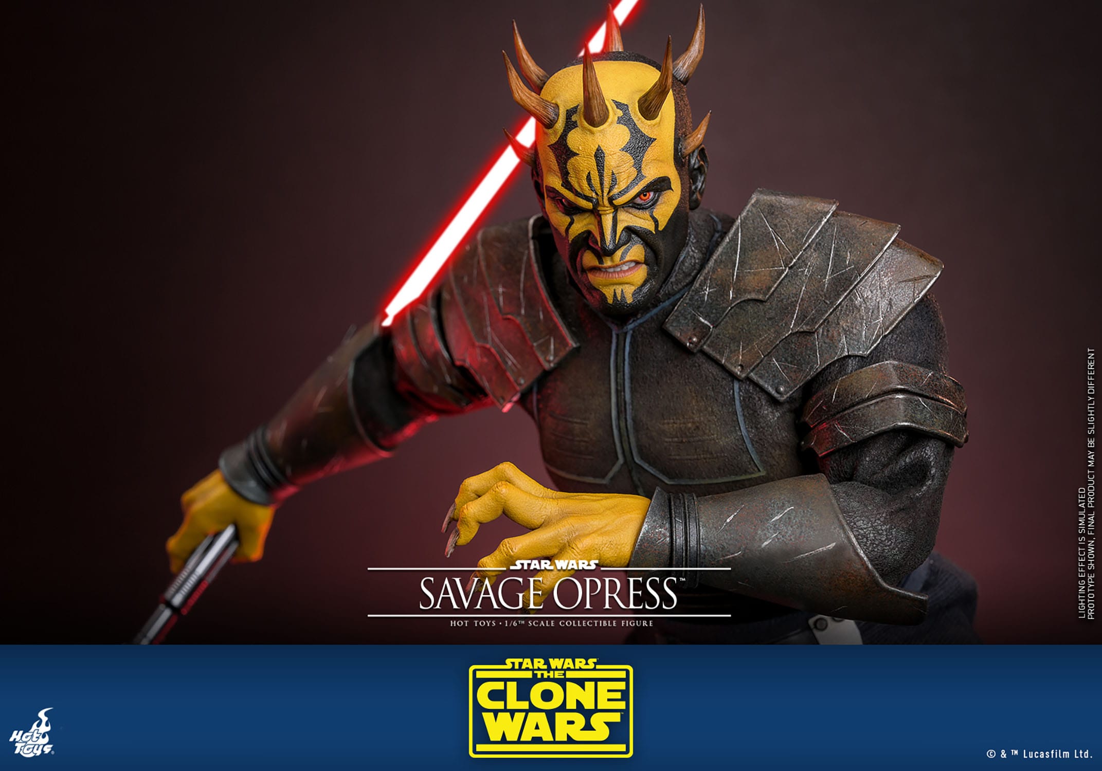 Star Wars: The Clone Wars: Savage Opress: TMS136: Hot Toys