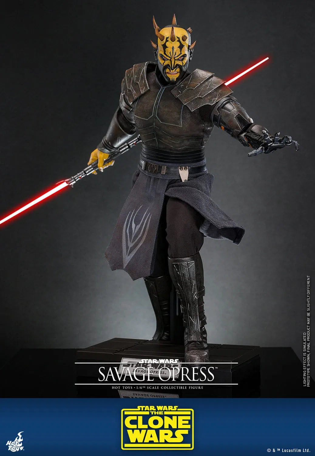 Star Wars: The Clone Wars: Savage Opress: TMS136: Hot Toys