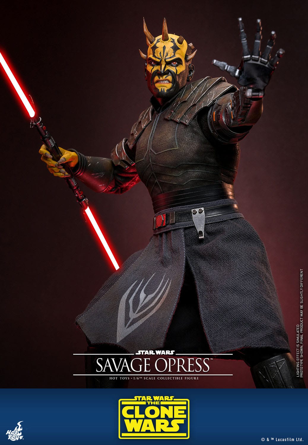 Star Wars: The Clone Wars: Savage Opress: TMS136: Hot Toys