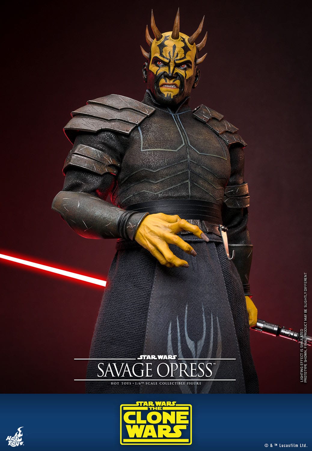 Star Wars: The Clone Wars: Savage Opress: TMS136: Hot Toys