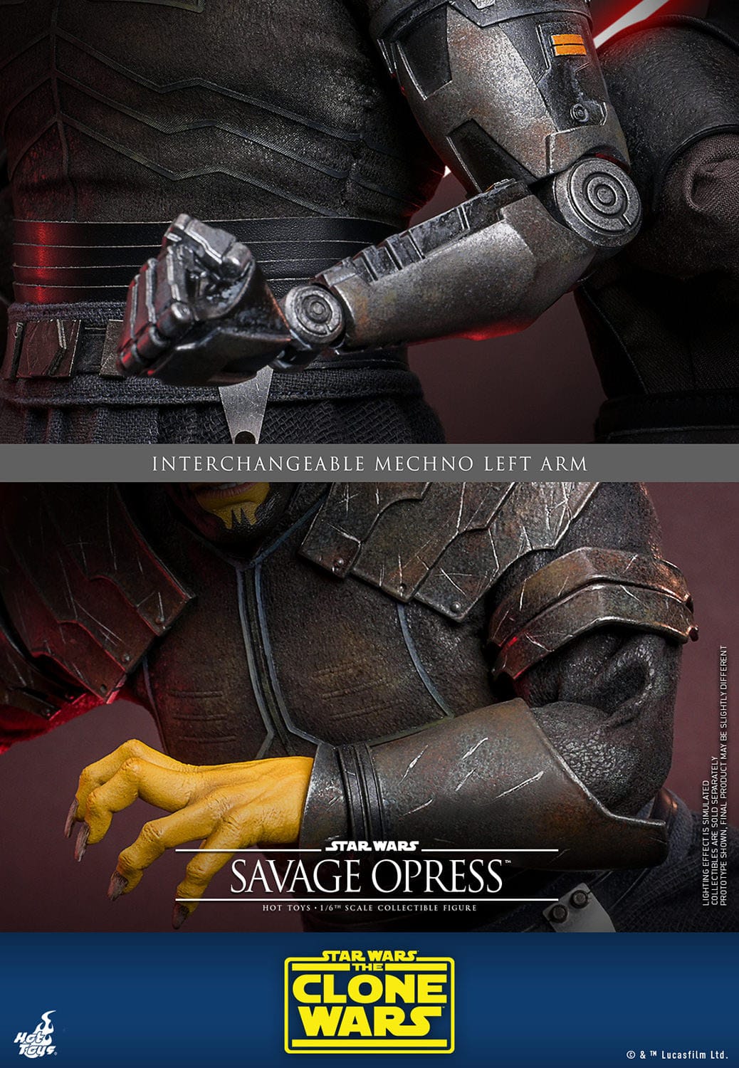 Star Wars: The Clone Wars: Savage Opress: TMS136: Hot Toys