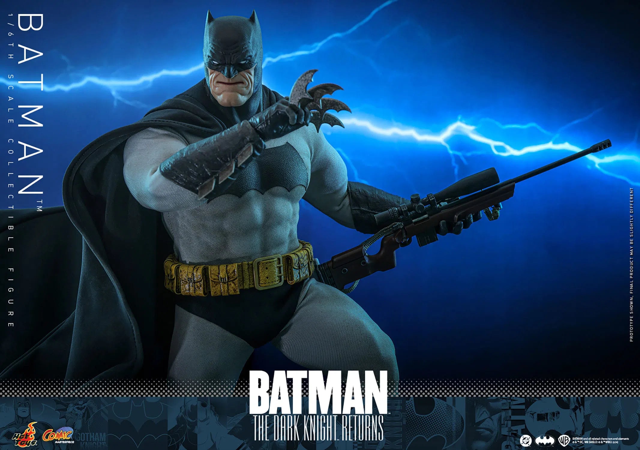 Batman The Dark Knight Returns: Batman: 1/6th Scale Action Figure: Hot Toys