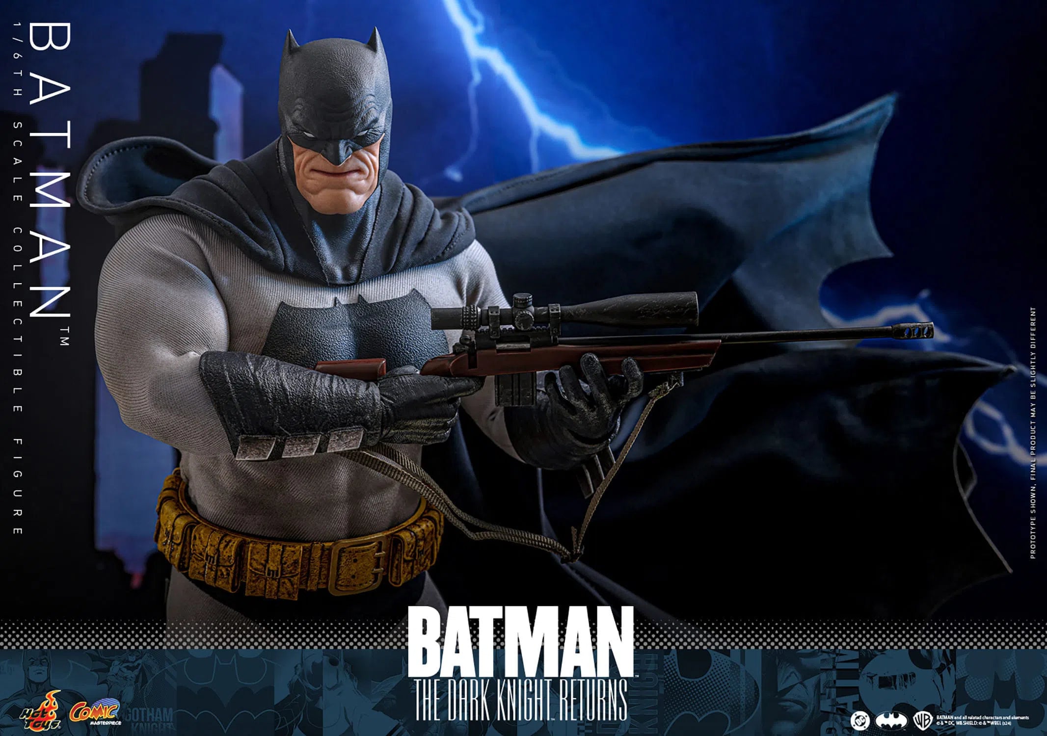 Batman The Dark Knight Returns: Batman: 1/6th Scale Action Figure: Hot Toys