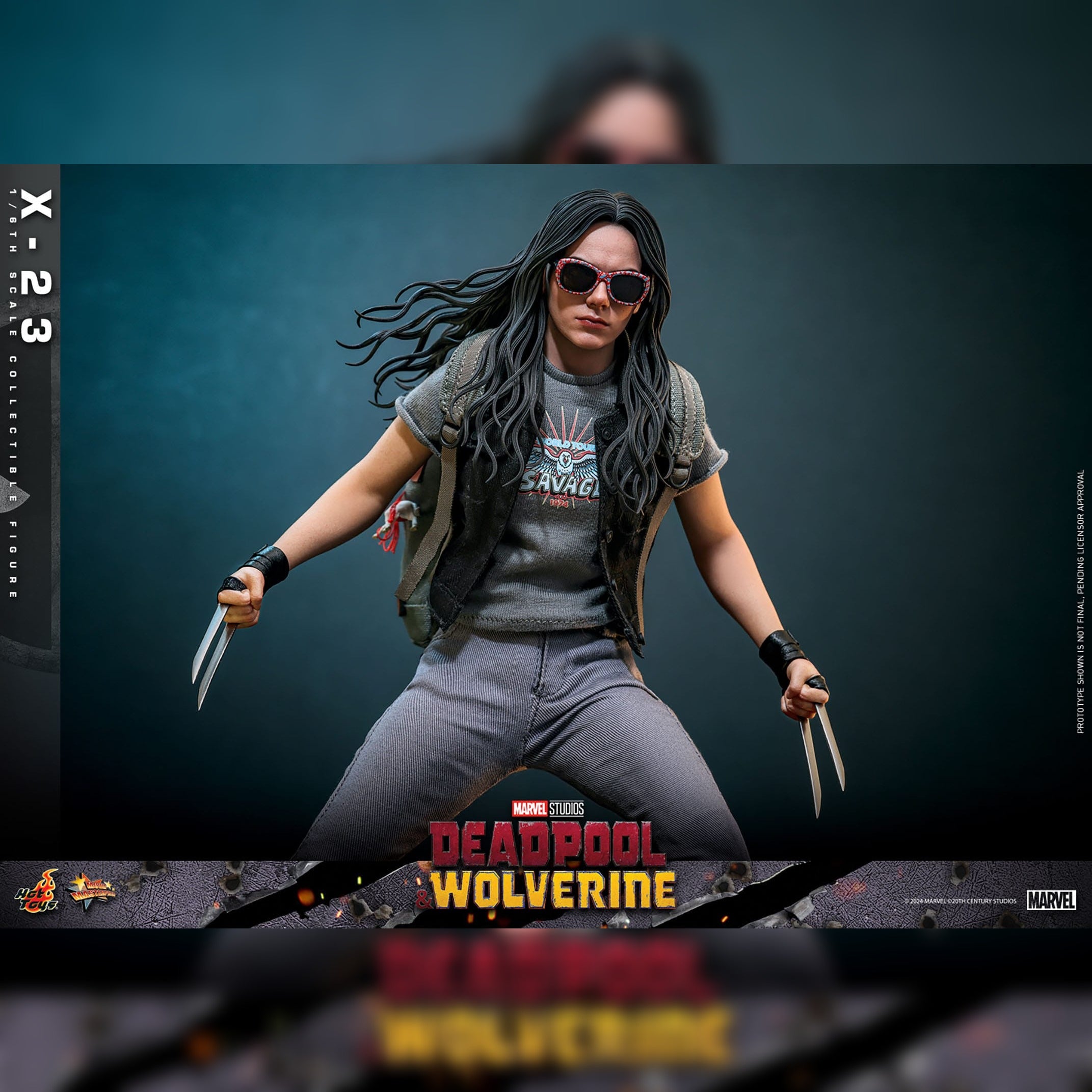 Deadpool & Wolverine: X-23: 1/6th Scale Action Figure: Hot Toys