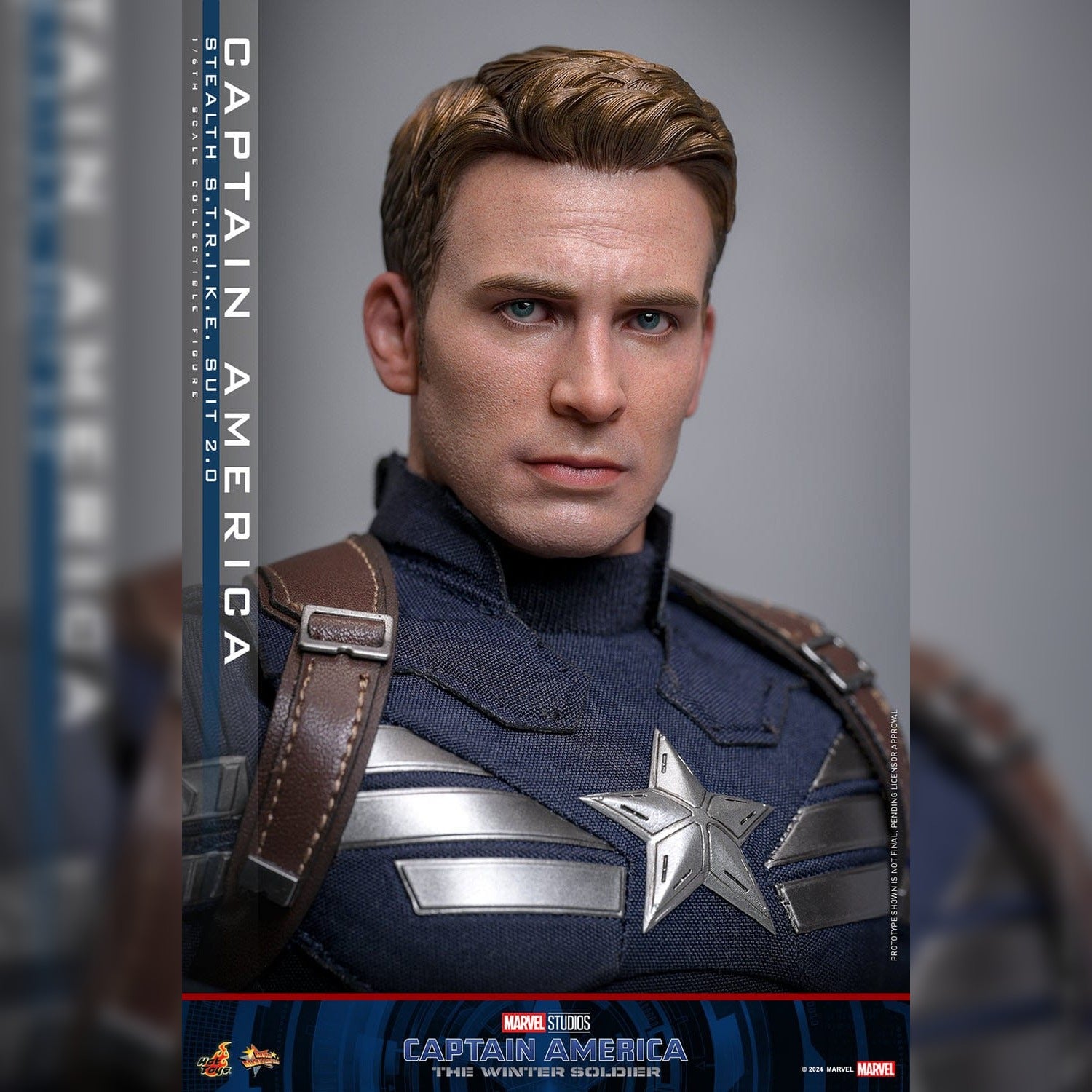 Captain America: The Winter Soldier: Captain America (Stealth S.T.R.I.K.E. Suit): 1/6th Scale Action Figure: Hot Toys