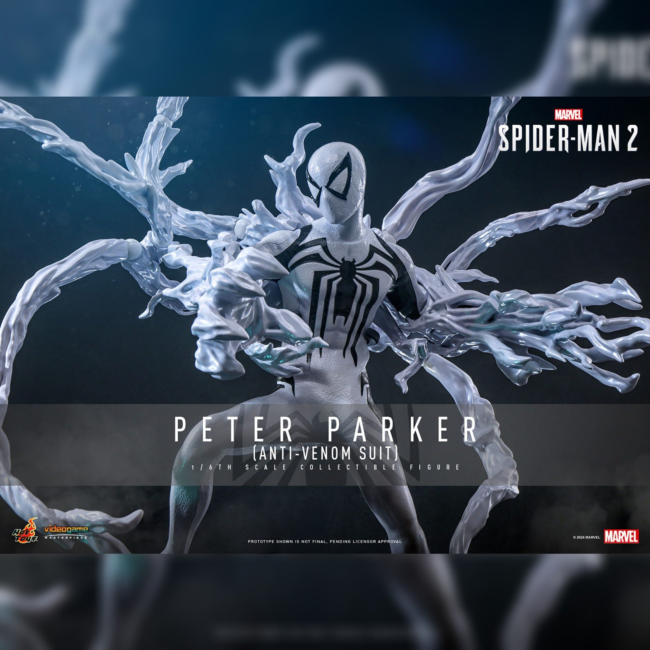 Spider-Man 2: Peter Parket (Anti-Venom Suit): Video Game: 1/6th Scale Action Figure: Hot Toys