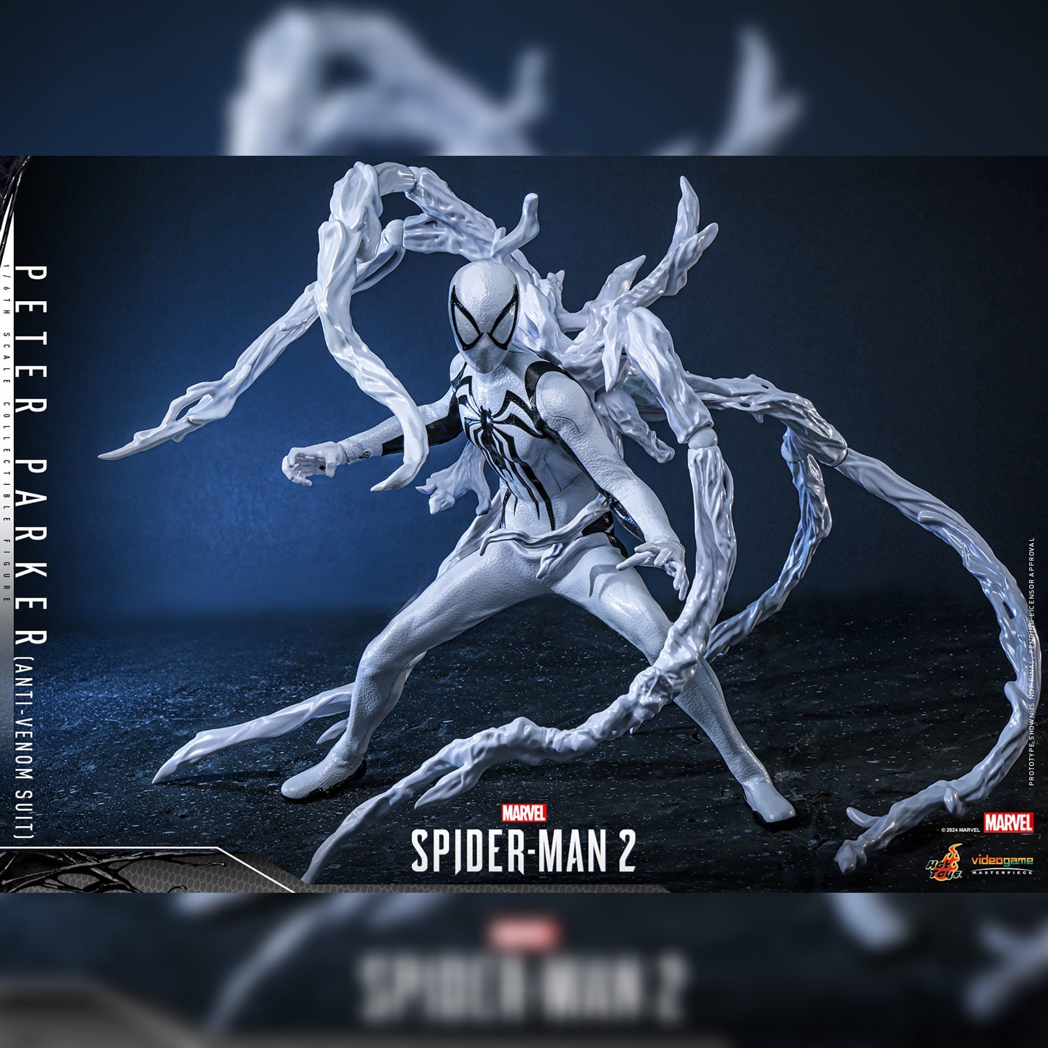 Spider-Man 2: Peter Parket (Anti-Venom Suit): Video Game: 1/6th Scale Action Figure: Hot Toys