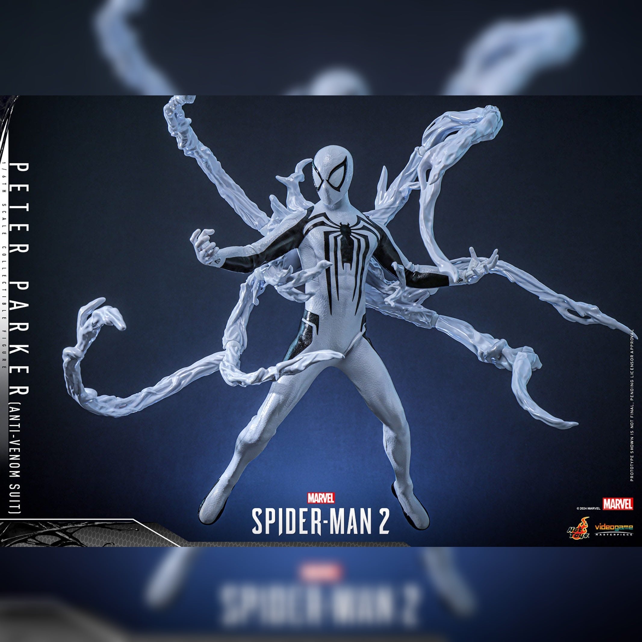 Spider-Man 2: Peter Parket (Anti-Venom Suit): Video Game: 1/6th Scale Action Figure: Hot Toys