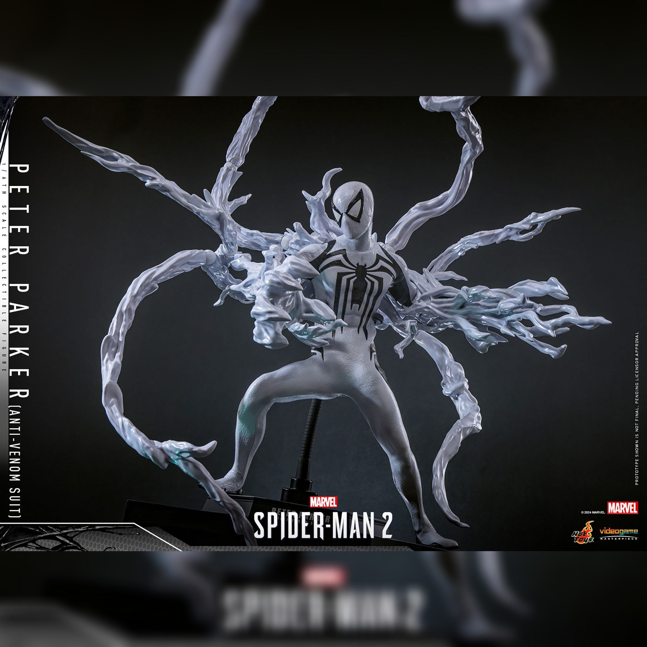 Spider-Man 2: Peter Parket (Anti-Venom Suit): Video Game: 1/6th Scale Action Figure: Hot Toys