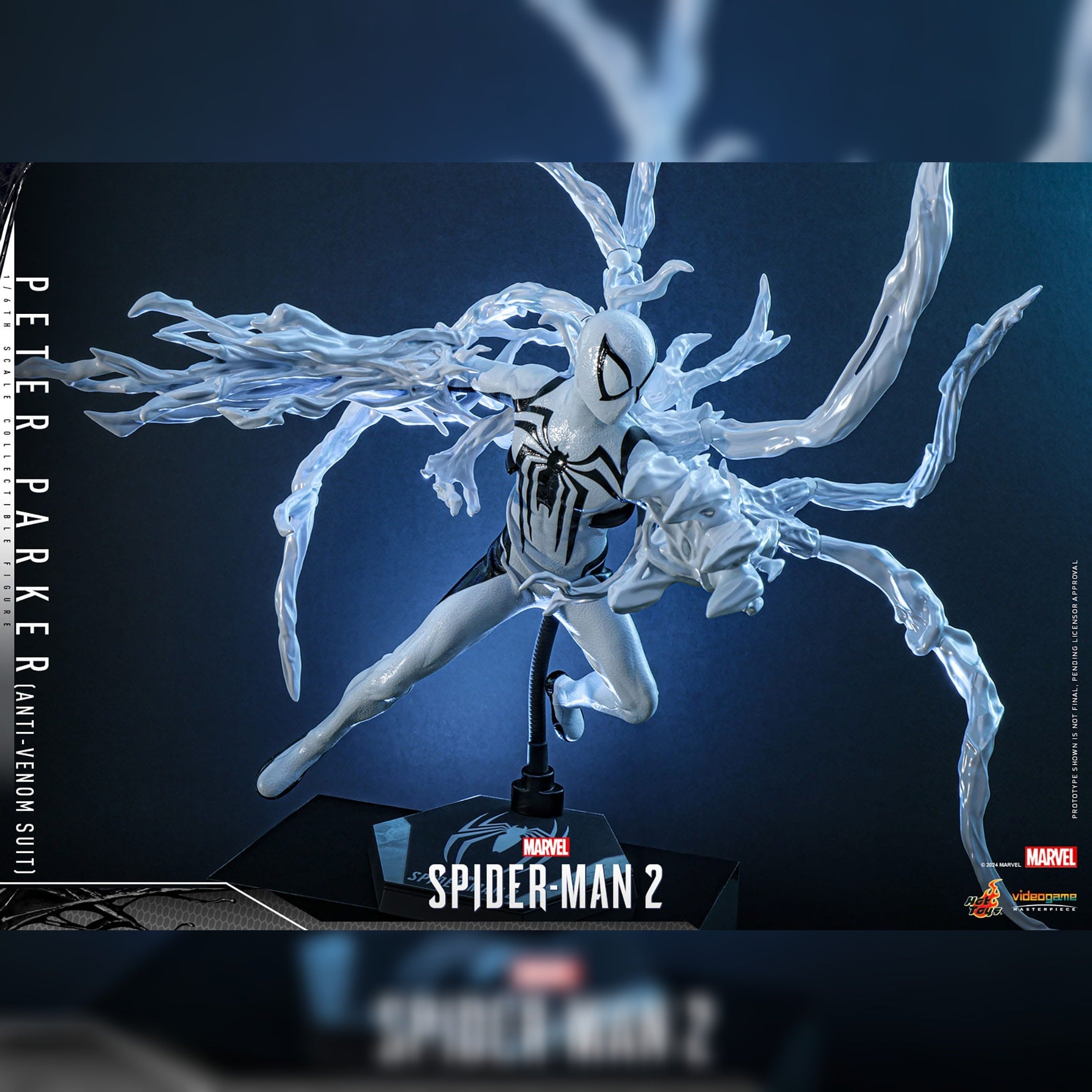 Spider-Man 2: Peter Parket (Anti-Venom Suit): Video Game: 1/6th Scale Action Figure: Hot Toys