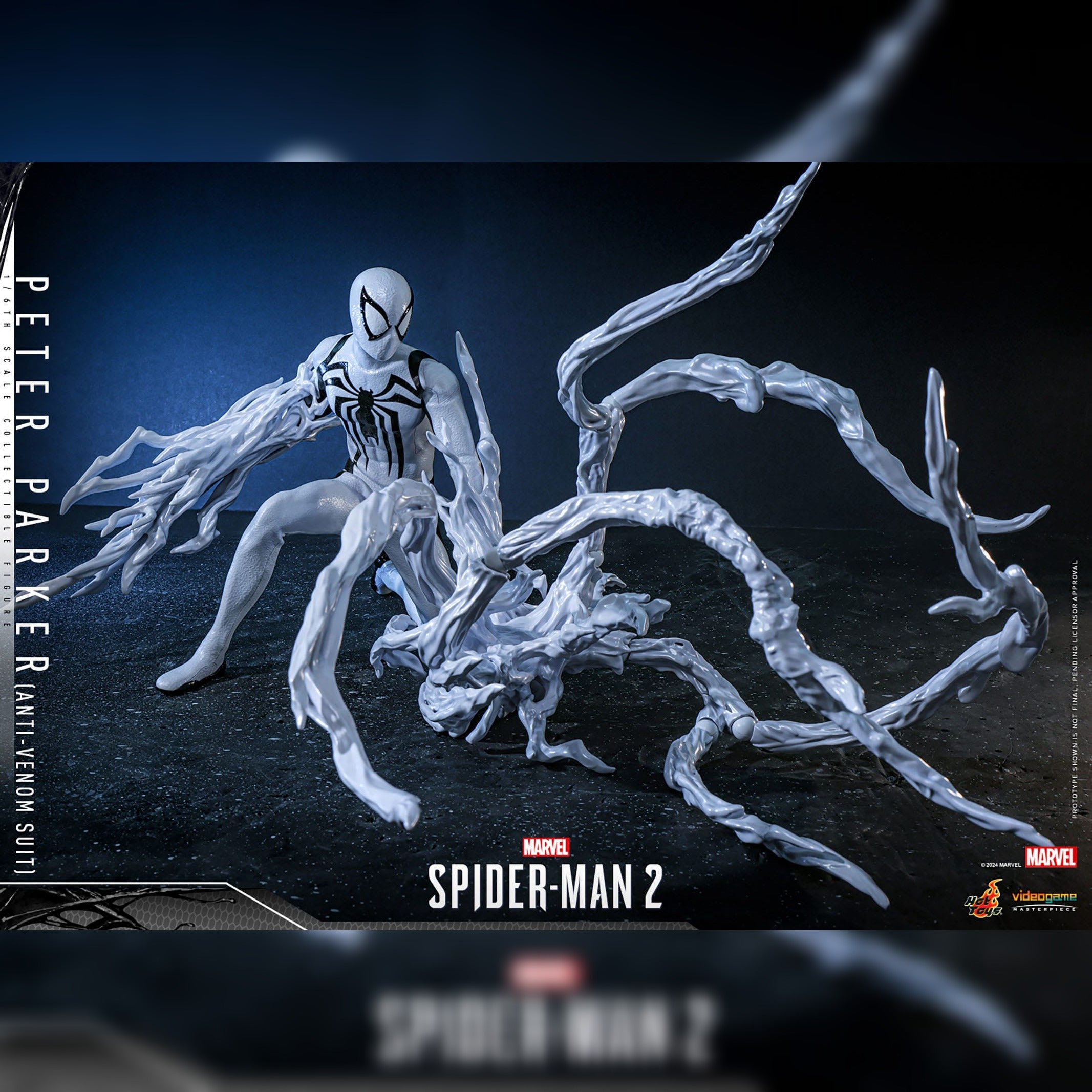 Spider-Man 2: Peter Parket (Anti-Venom Suit): Video Game: 1/6th Scale Action Figure: Hot Toys