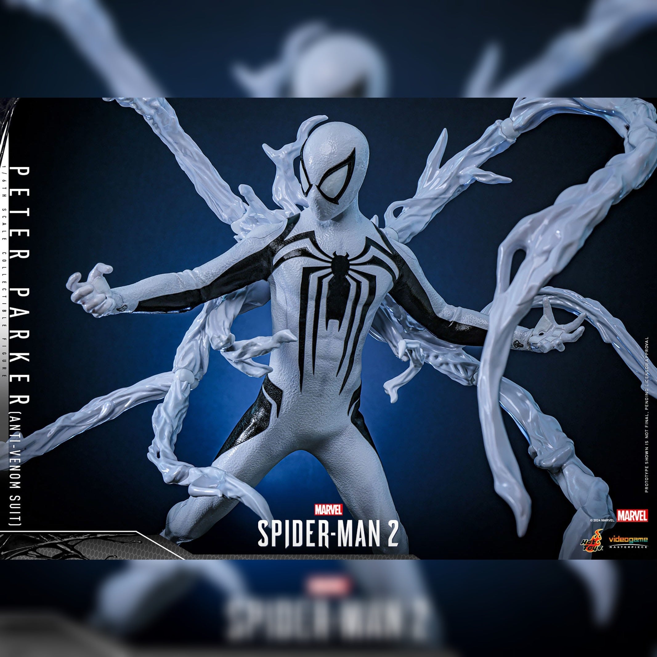 Spider-Man 2: Peter Parket (Anti-Venom Suit): Video Game: 1/6th Scale Action Figure: Hot Toys