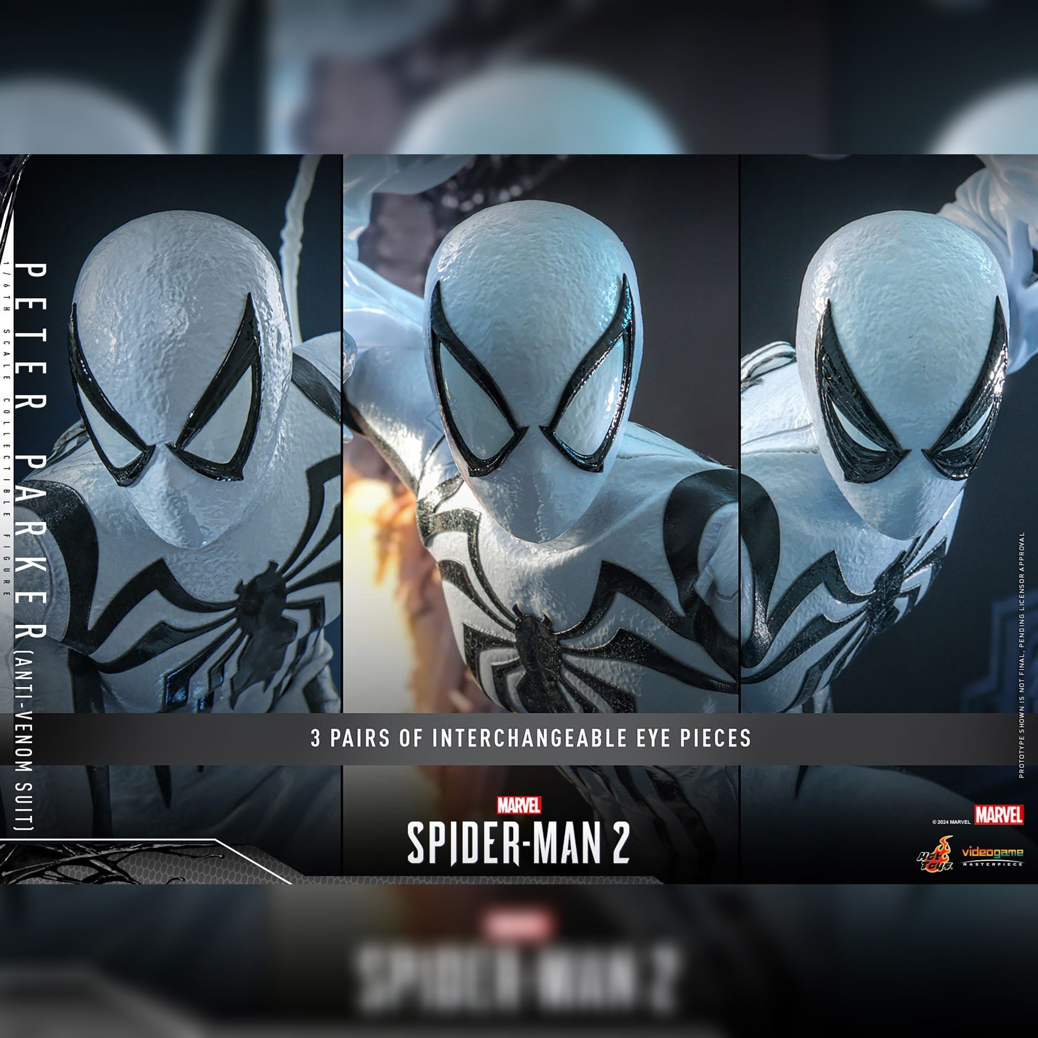 Spider-Man 2: Peter Parket (Anti-Venom Suit): Video Game: 1/6th Scale Action Figure: Hot Toys