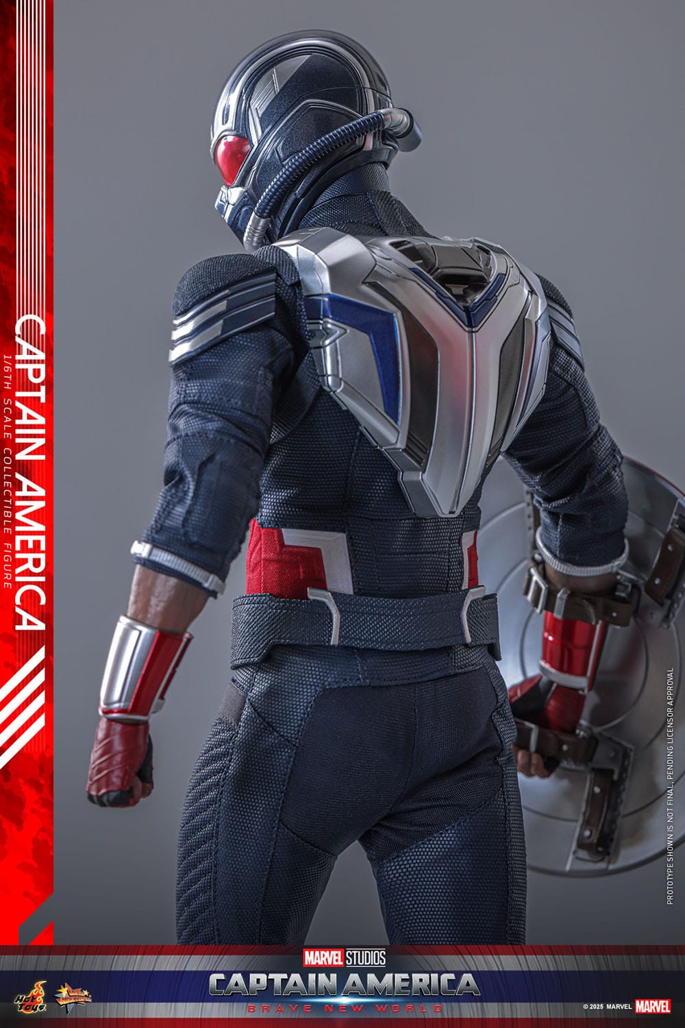 Captain America: Brave New World: Captain America: MMS779: 1/6th Scale Action Figure: Hot Toys