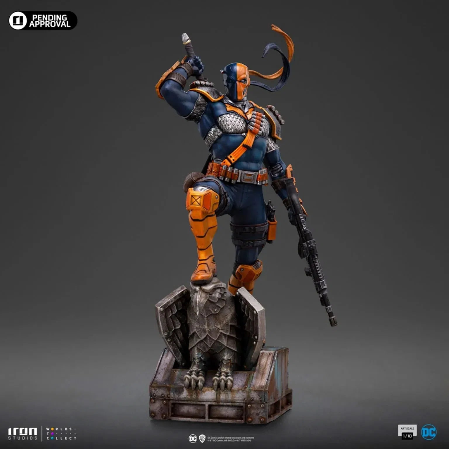 Dc Comics: Deathstroke: Series #9: 1/10 Art Scale Limited Edition