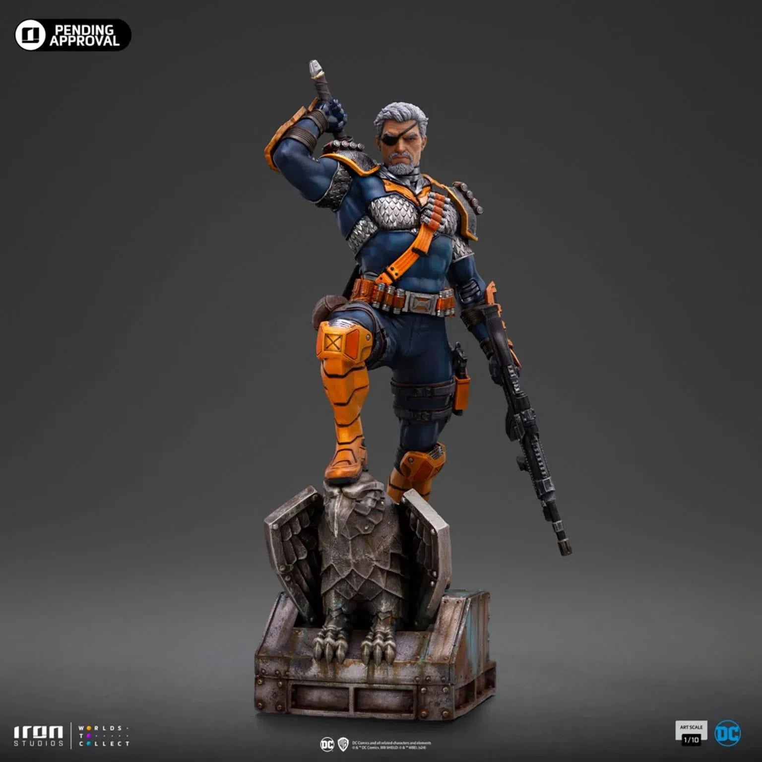 Dc Comics: Deathstroke: Series #9: 1/10 Art Scale Limited Edition