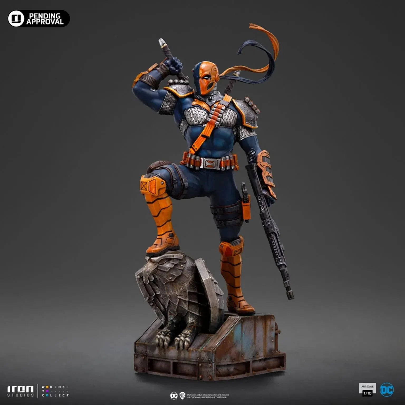 Dc Comics: Deathstroke: Series #9: 1/10 Art Scale Limited Edition