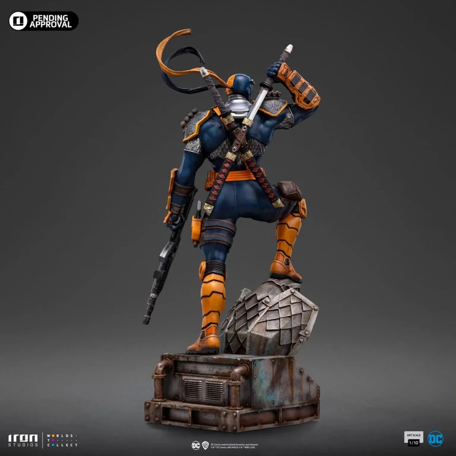 Dc Comics: Deathstroke: Series #9: 1/10 Art Scale Limited Edition