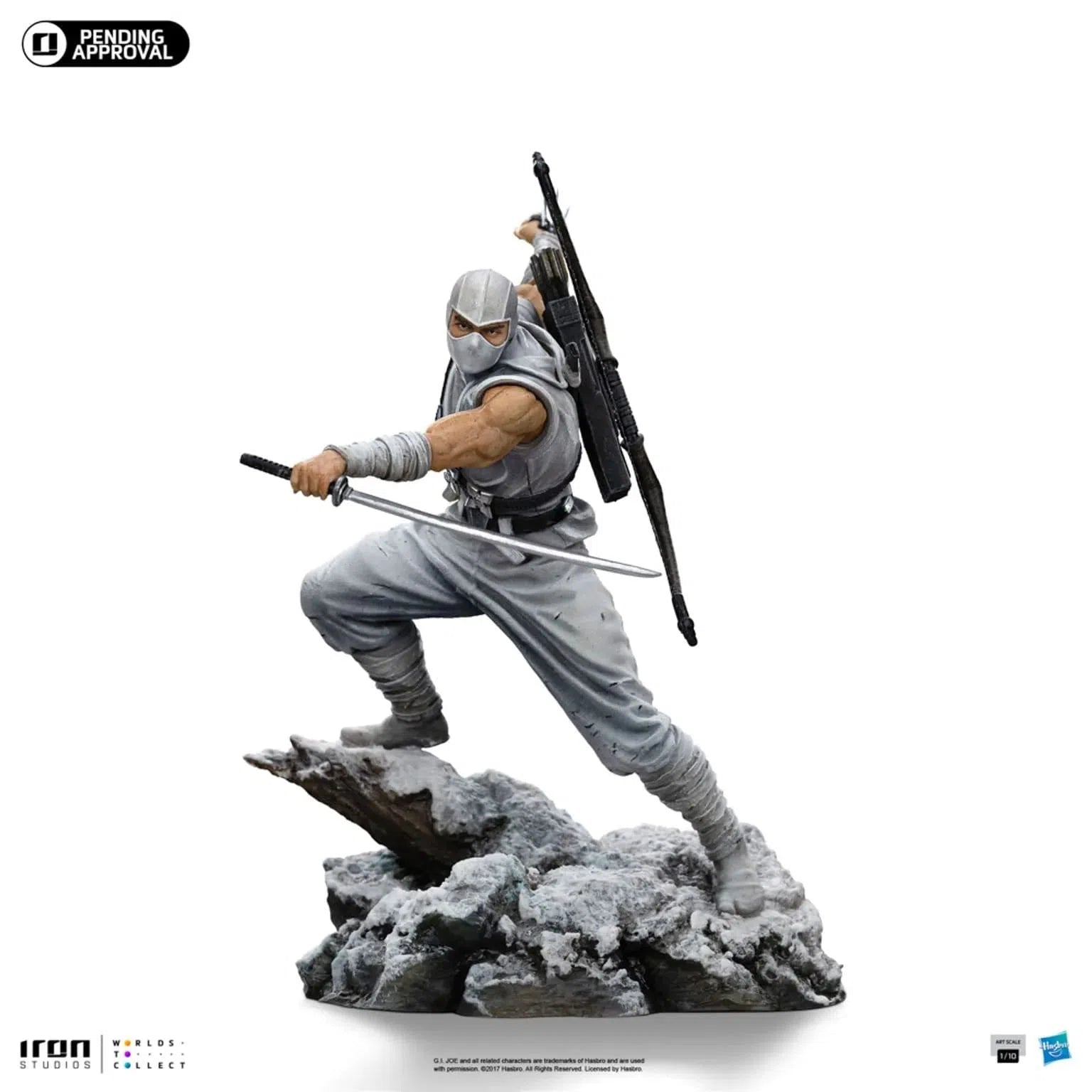 G.I. Joe: Storm Shadow: 1/10 Art Scale: Limited Edition Statue