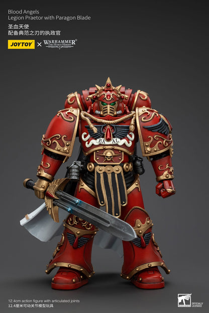 Warhammer The Horus Heresy: Blood Angels: Legion Praetor with Paragon Blade: Action Figure: Joy Toy