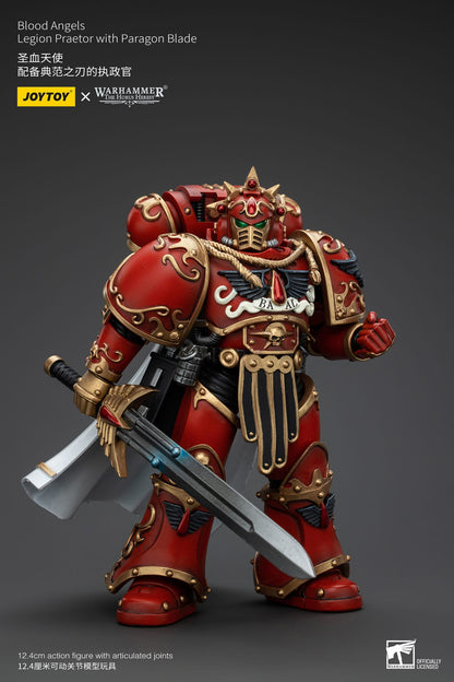 Warhammer The Horus Heresy: Blood Angels: Legion Praetor with Paragon Blade: Action Figure: Joy Toy