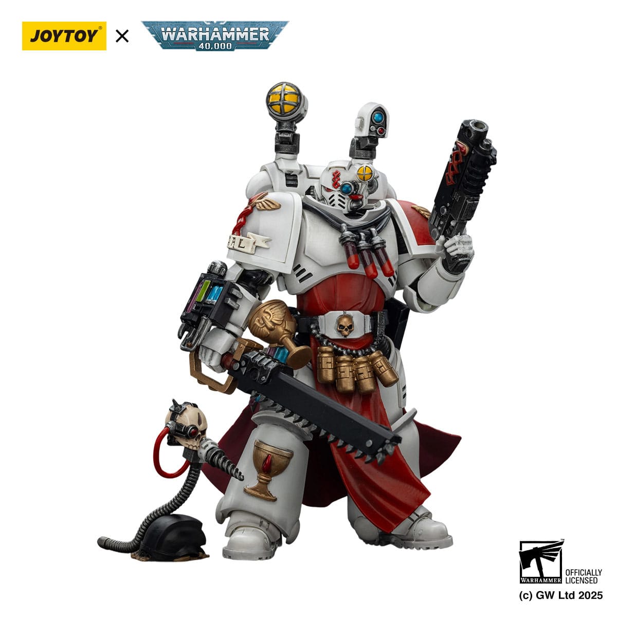 Warhammer 40,000: Combat Patrol: Blood Angels: Sanguinary Priest: 1/18 Scale Action Figure by Joy Toy – Action Figure, [scale], UK stockist Planet Action Figures