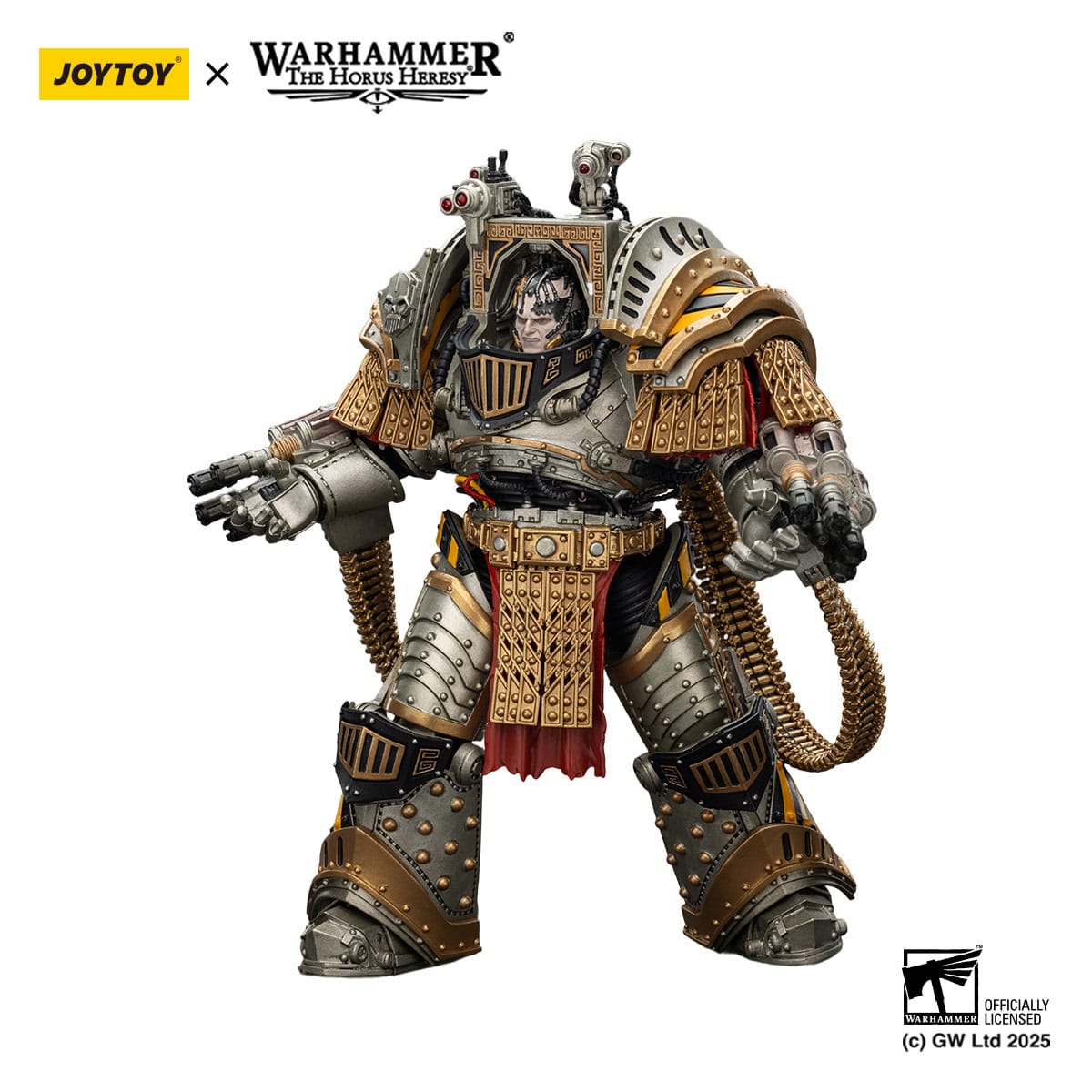 Warhammer: The Horus Heresy: Iron Warriors: Perturabo, Primarch of the IVth Legion: Action Figure: Joy Toy