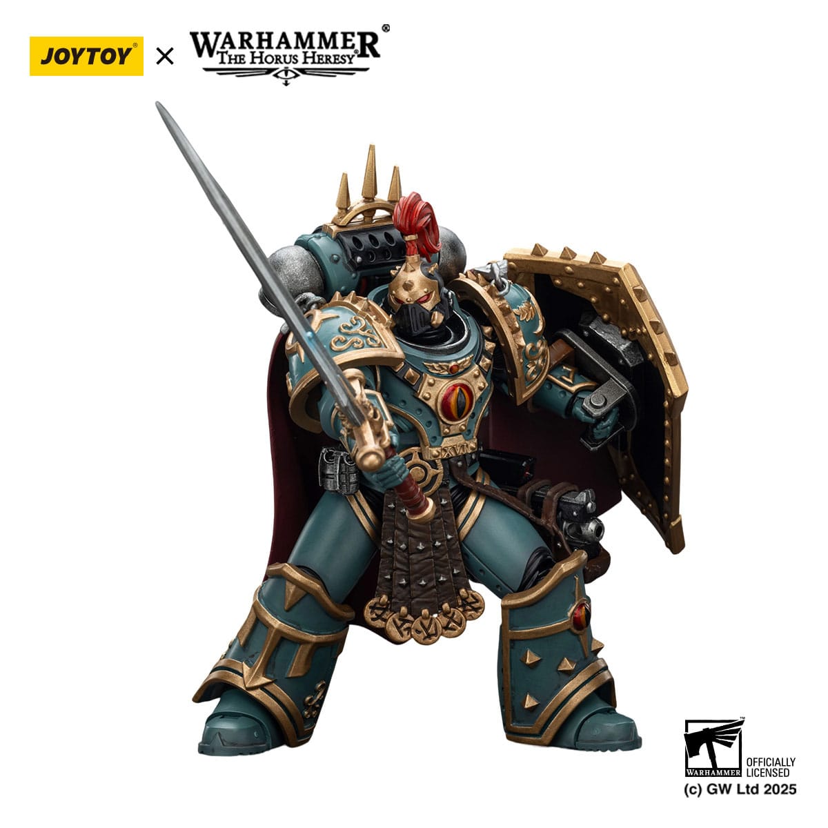 Warhammer: The Horus Heresy: Sons of Horus: 'Little’ Horus Aximand: Captain of the 5th Company: Action Figure: Joy Toy